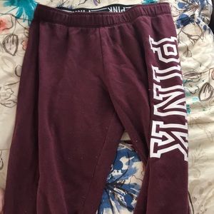 Pink brand sweats❄️